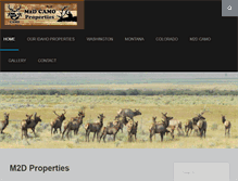 Tablet Screenshot of m2dcamoproperties.com